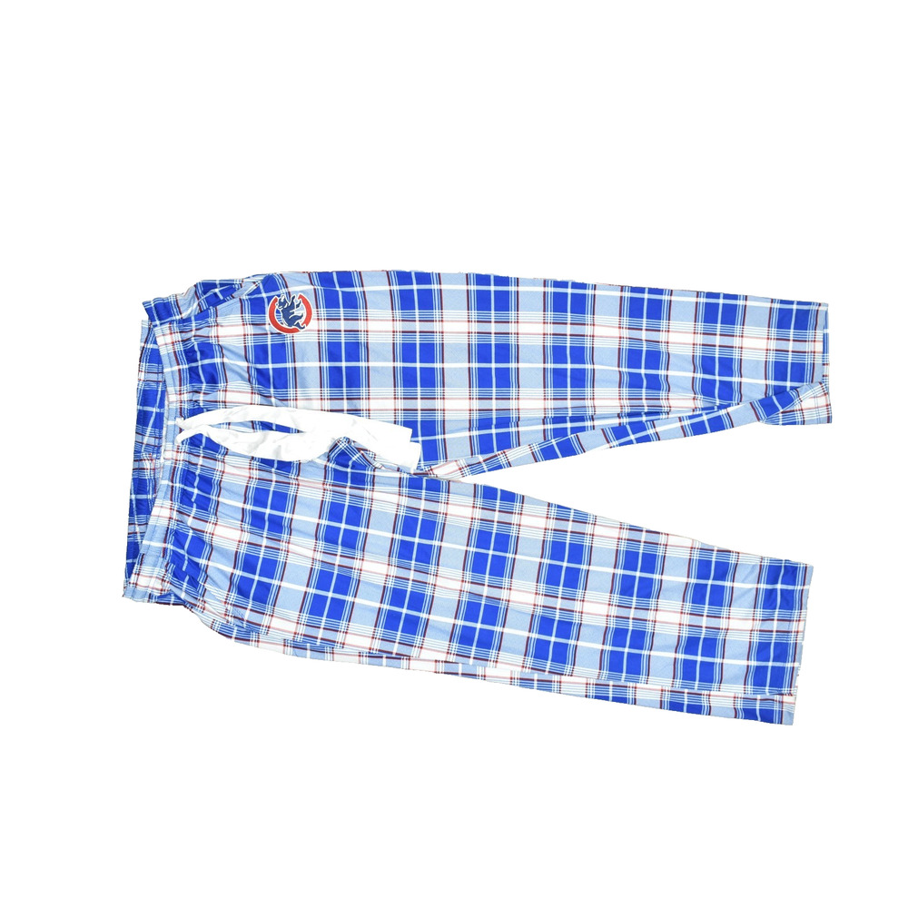 Concepts Sport Men's Sleep pants size XL Chicago Bears Plaid Blue Drawstring